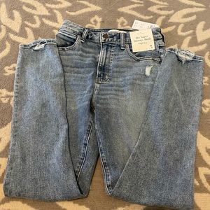 NWT Abercrombie & Fitch the super skinny ankle high rise 26/2L